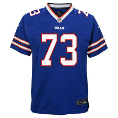 Dion Dawkins Buffalo Bills Youth Team Game Jersey - Royal Jerseys