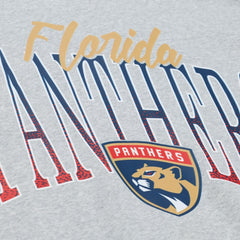 Florida Panthers Mitchell & Ness Women's Hockey Night Sweatshirt - Heather Gray | US 203403327