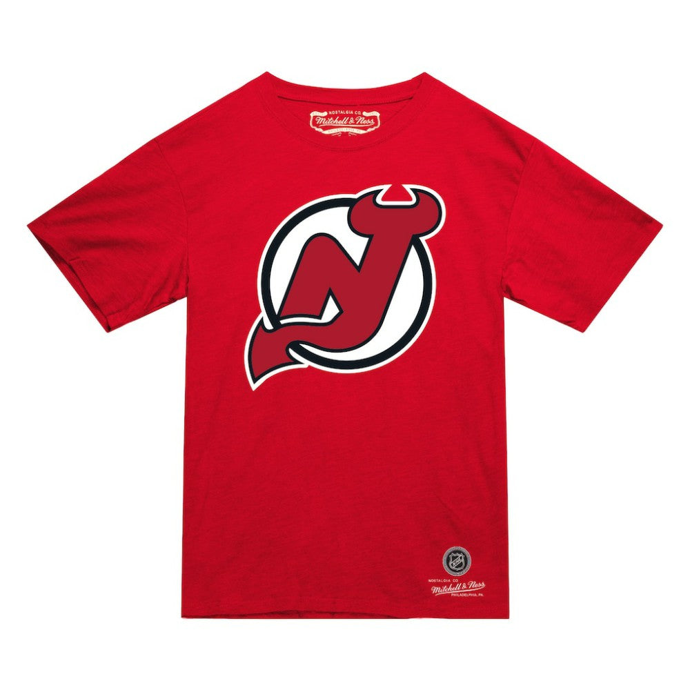 New Jersey Devils Mitchell & Ness Heritage T-Shirt - Red | US 203403332