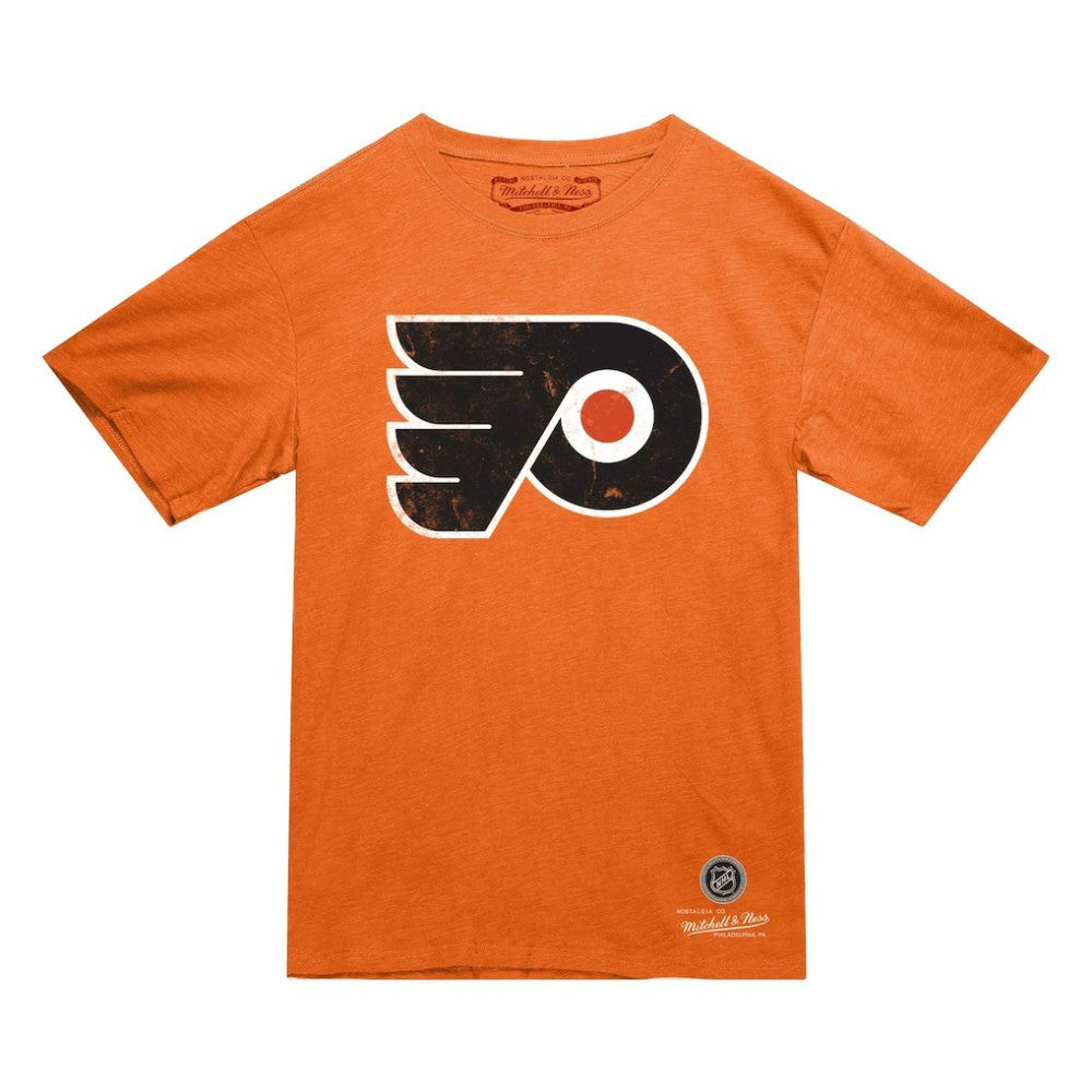 Philadelphia Flyers Mitchell & Ness Heritage T-Shirt - Orange | US 203403334