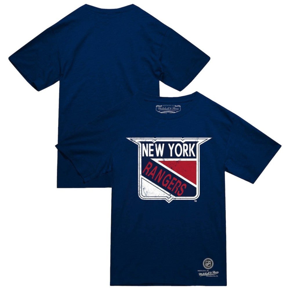 New York Rangers Mitchell & Ness Heritage T-Shirt - Navy | US 203403335