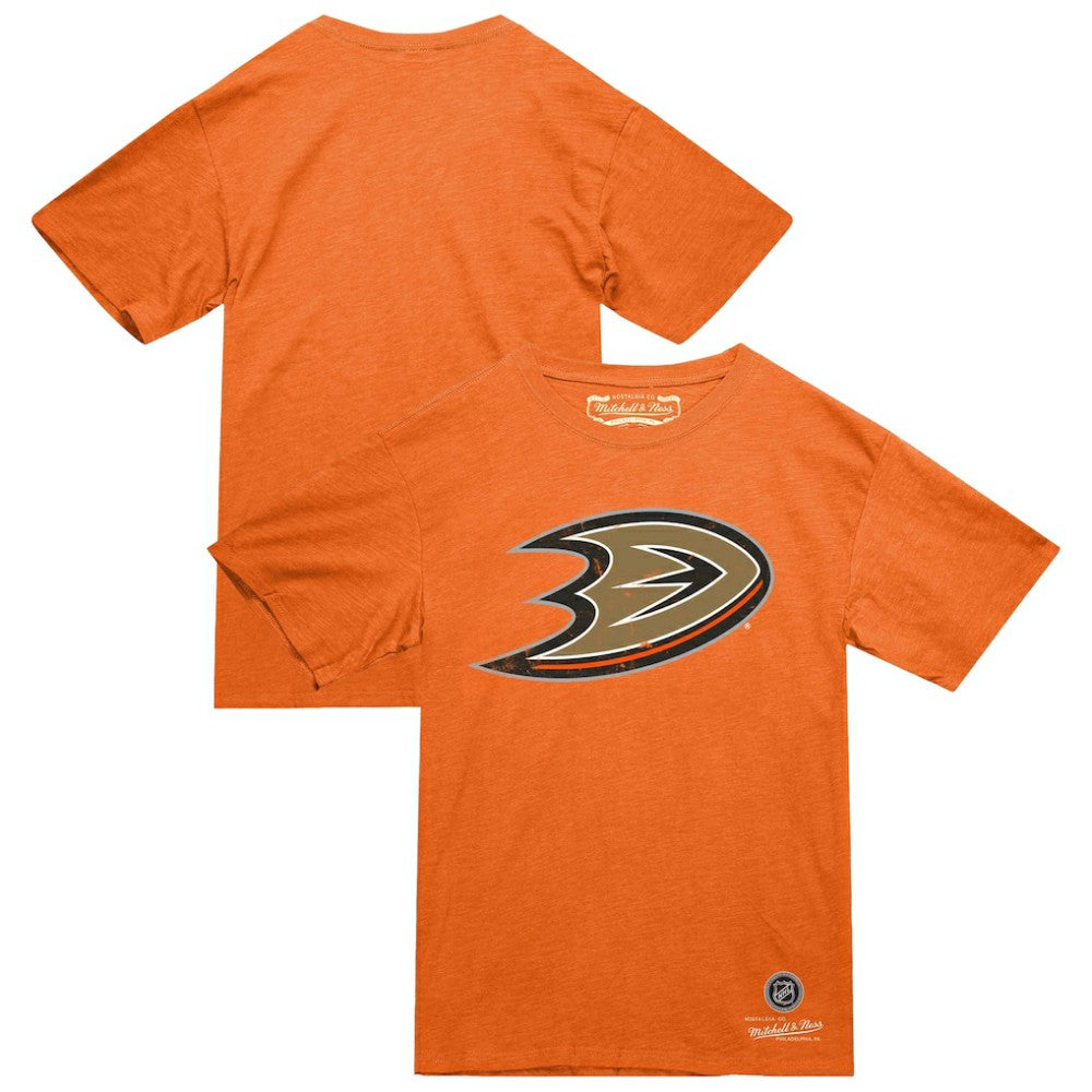 Anaheim Ducks Mitchell & Ness Heritage T-Shirt - Orange | US 203403343