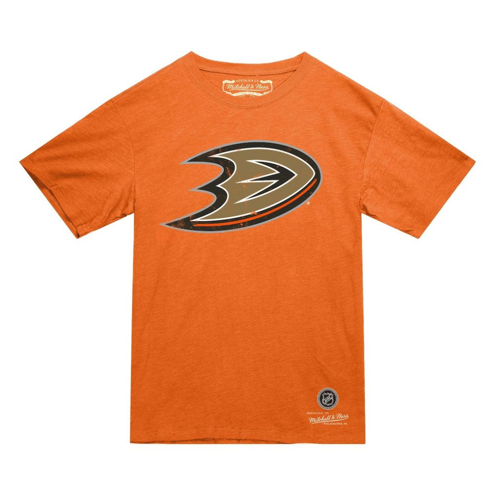Anaheim Ducks Mitchell & Ness Heritage T-Shirt - Orange | US 203403343