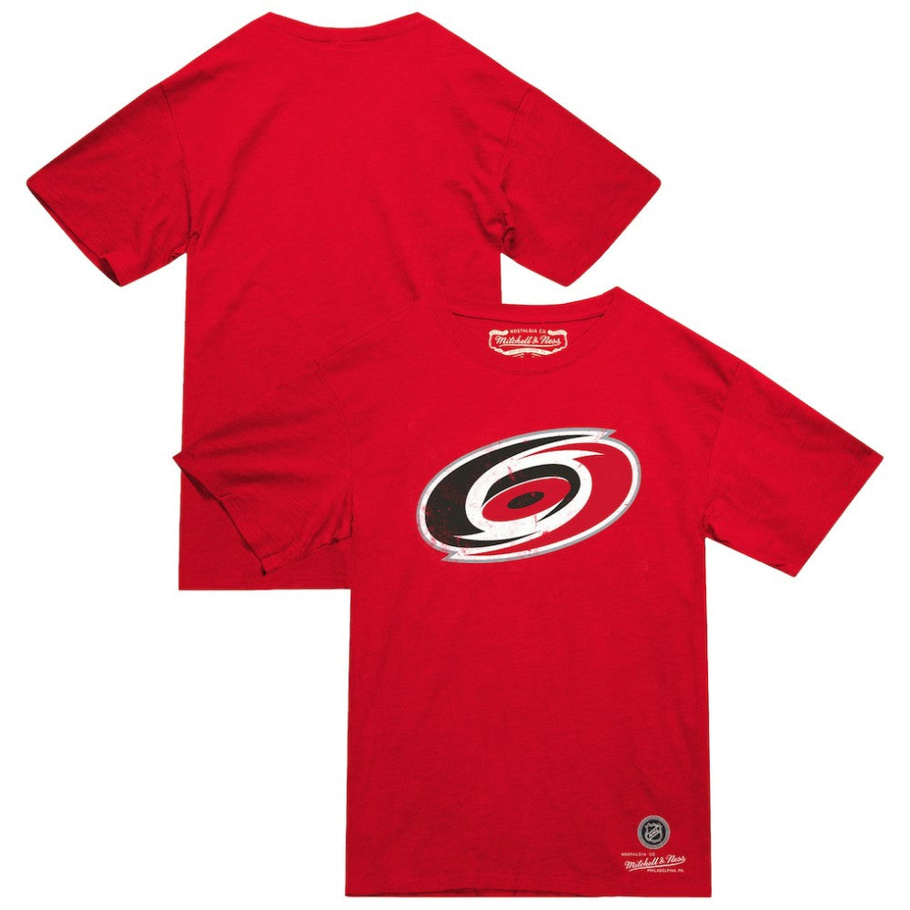 Carolina Hurricanes Mitchell & Ness Heritage T-Shirt - Red | US 203403349