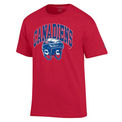 Montreal Canadiens Champion Helmet T-Shirt - Red | US 203407098