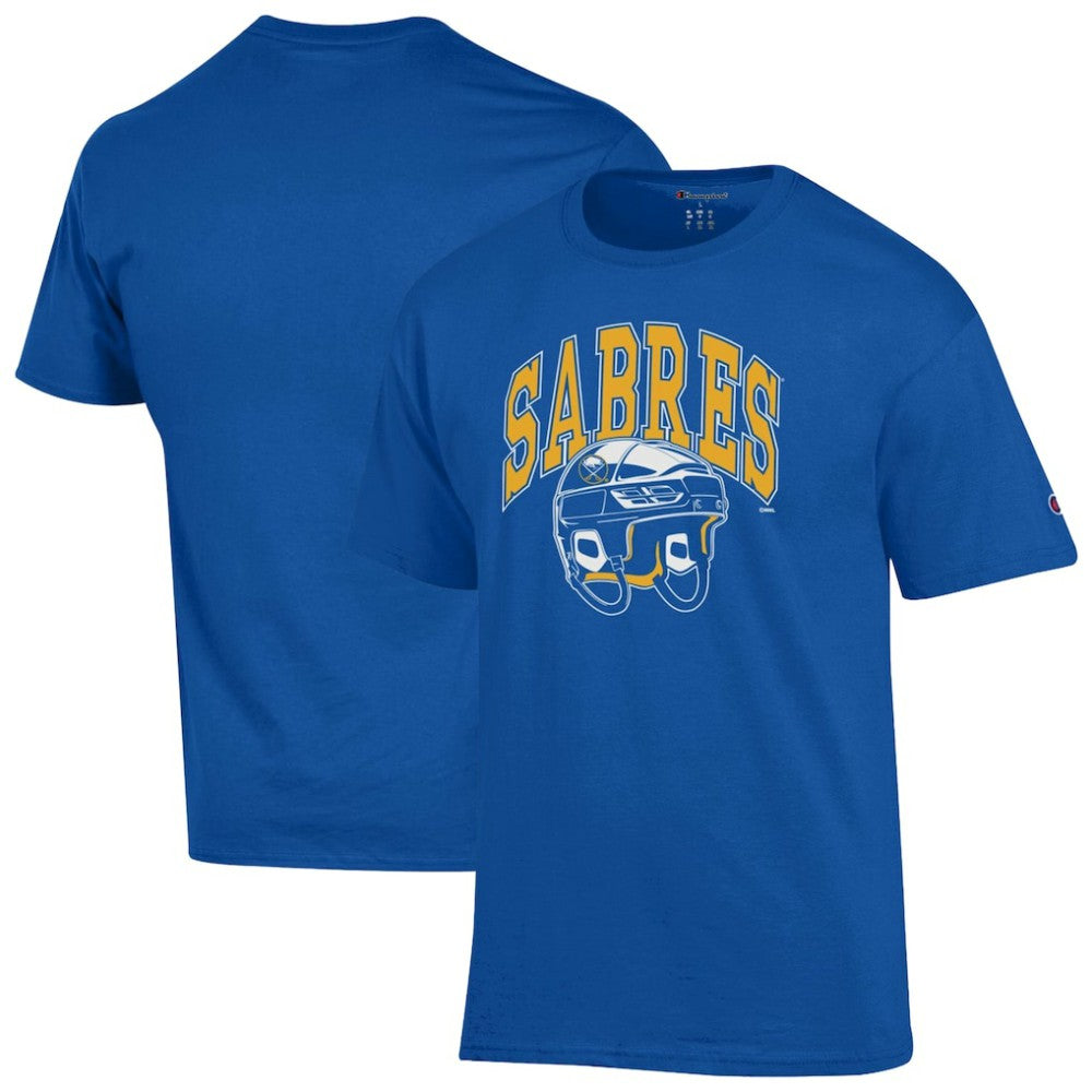 Buffalo Sabres Champion Helmet T-Shirt - Royal | US 203407105