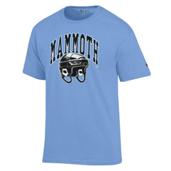 Utah Mammoth Champion Helmet T-Shirt - Blue | US 203407111