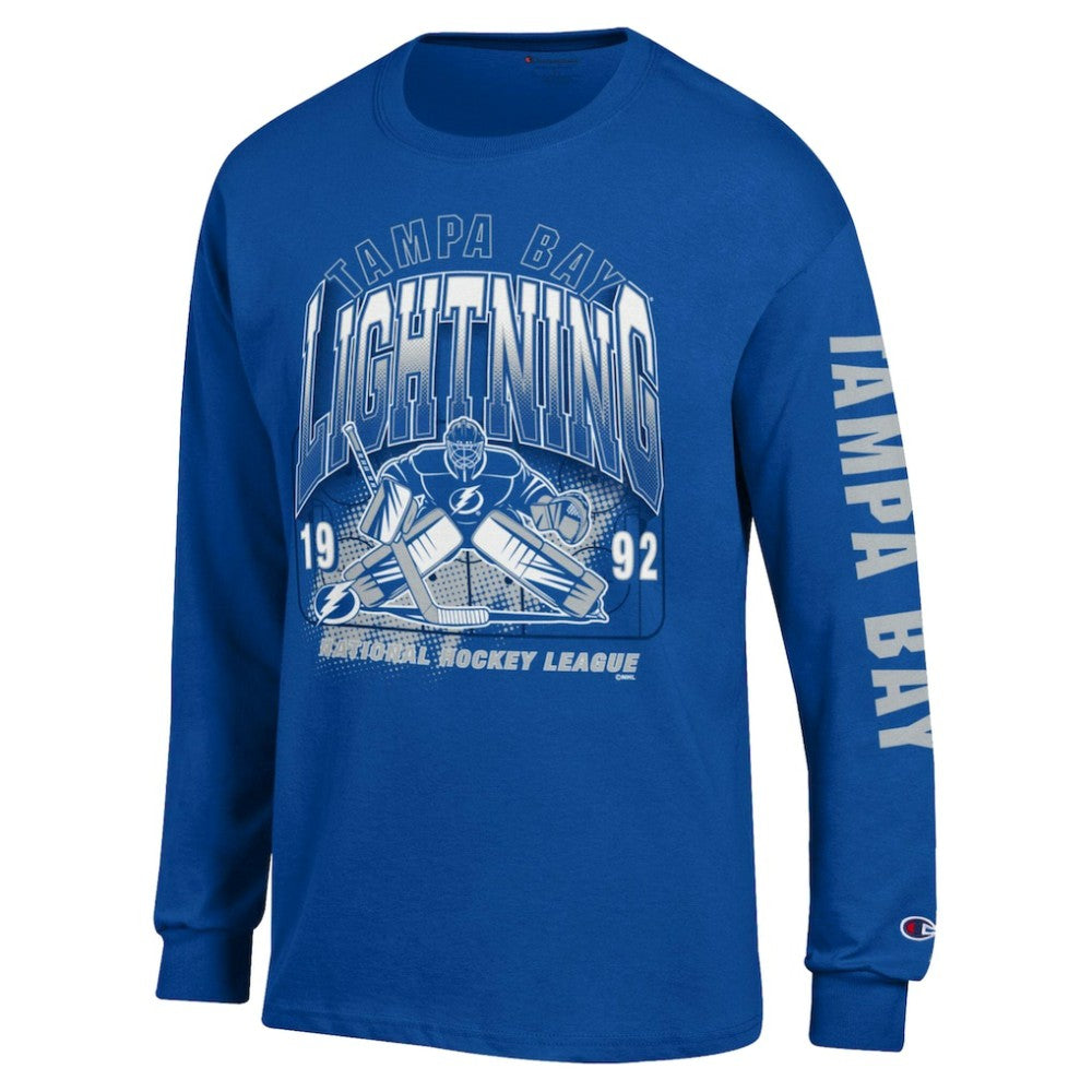 Tampa Bay Lightning Champion Long Sleeve Jersey T-Shirt - Royal | US 203407127