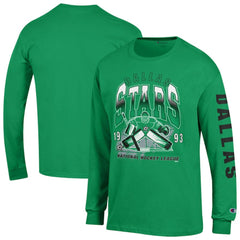 Dallas Stars Champion Long Sleeve Jersey T-Shirt - Kelly Green | US 203407143