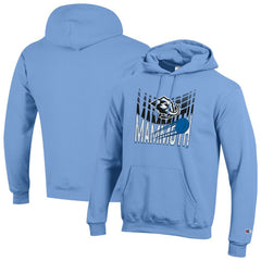 Utah Mammoth Champion Powerblend Hoodie - Light Blue | US 203407164