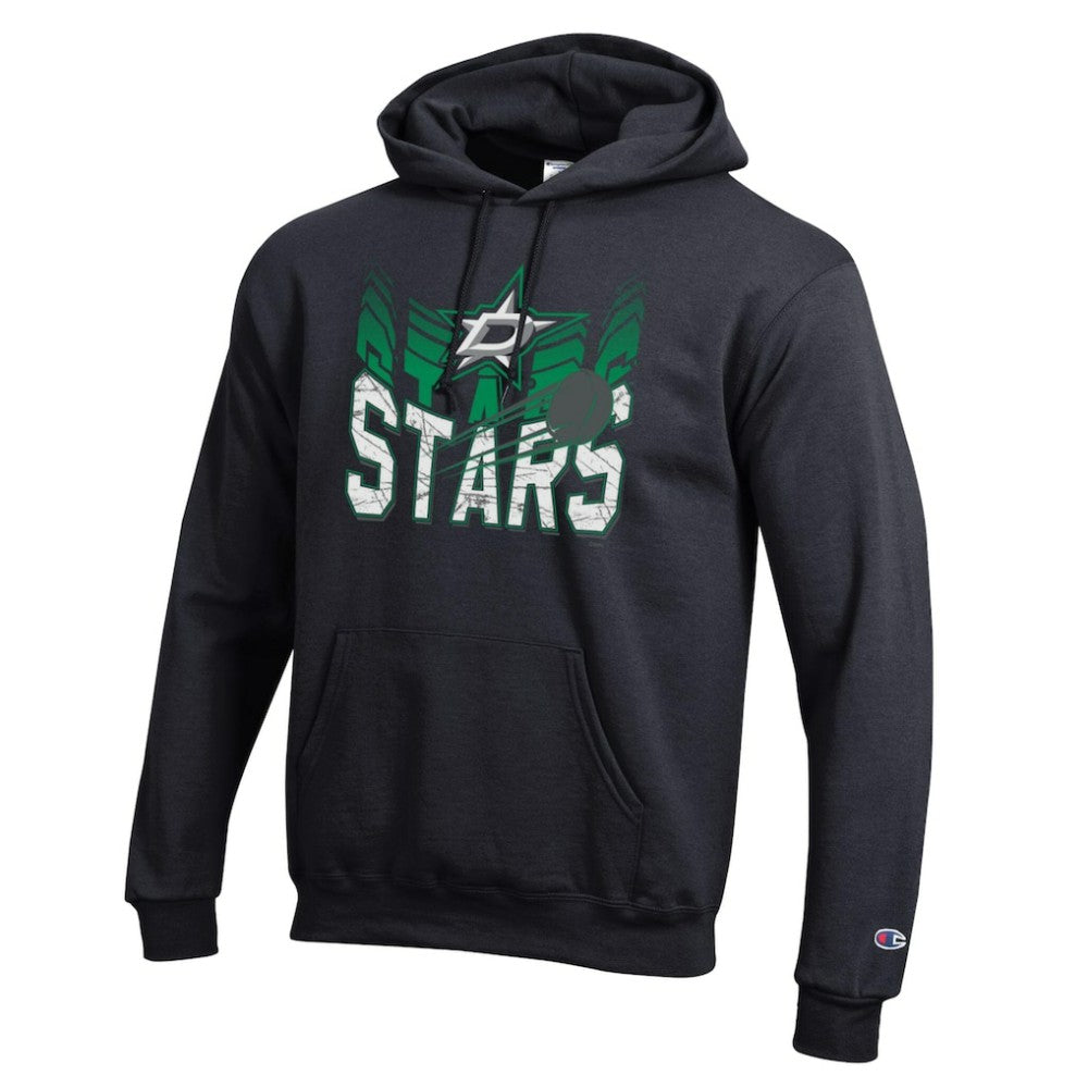 Dallas Stars Champion Powerblend Hoodie - Black | US 203407170