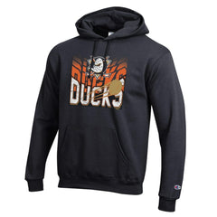 Anaheim Ducks Champion Powerblend Hoodie - Black | US 203407179