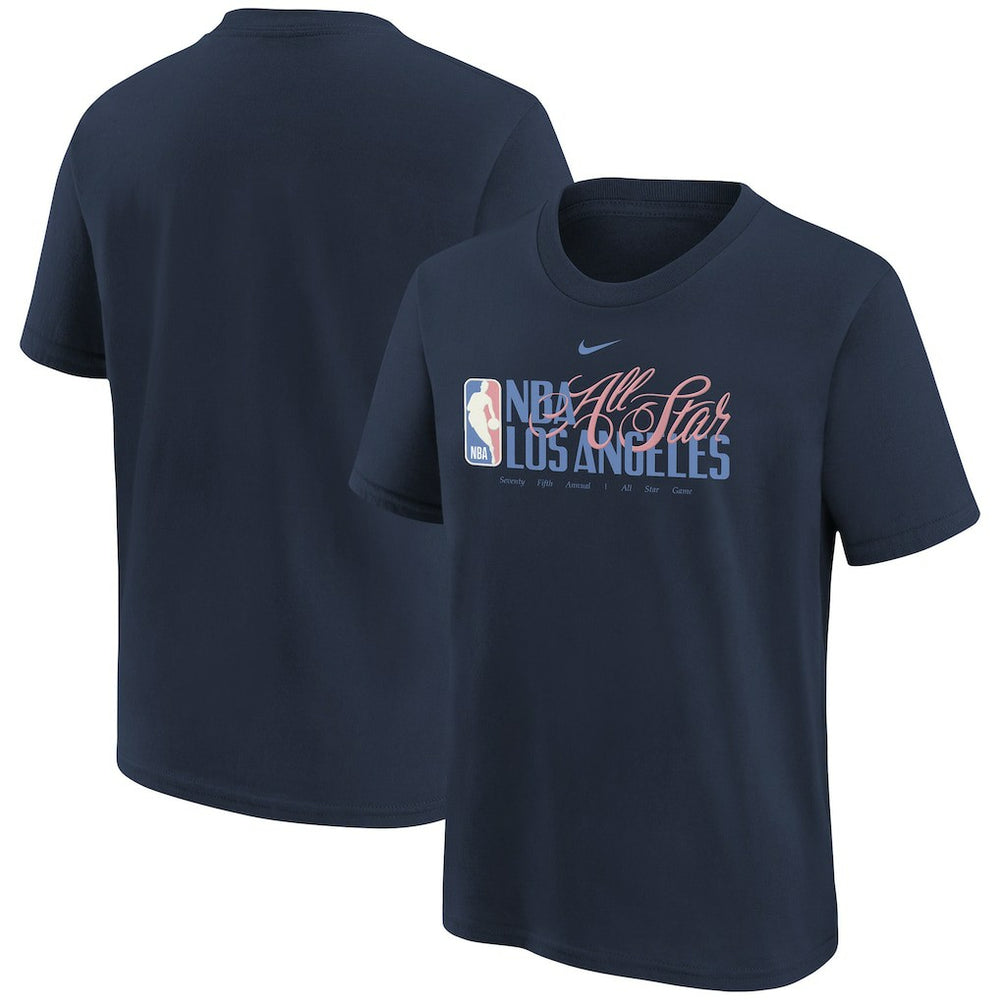 Youth 2026 NBA All-Star Game Wordmark Max90 T-Shirt Navy - Nike