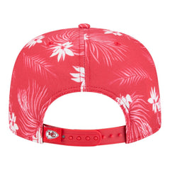 Kansas City Chiefs New Era Palm Print A-Frame 9FIFTY Snapback Hat - Red Hats