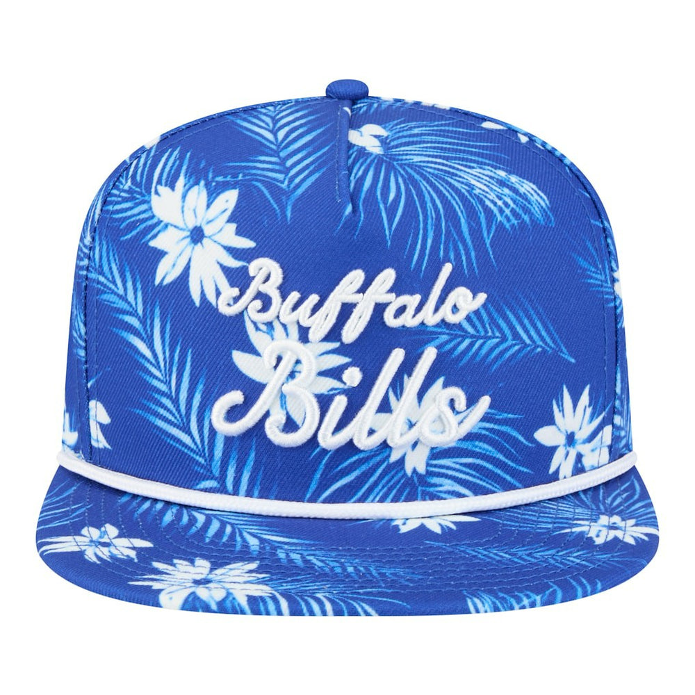 Buffalo Bills New Era Palm Print A-Frame 9FIFTY Snapback Hat - Royal Hats