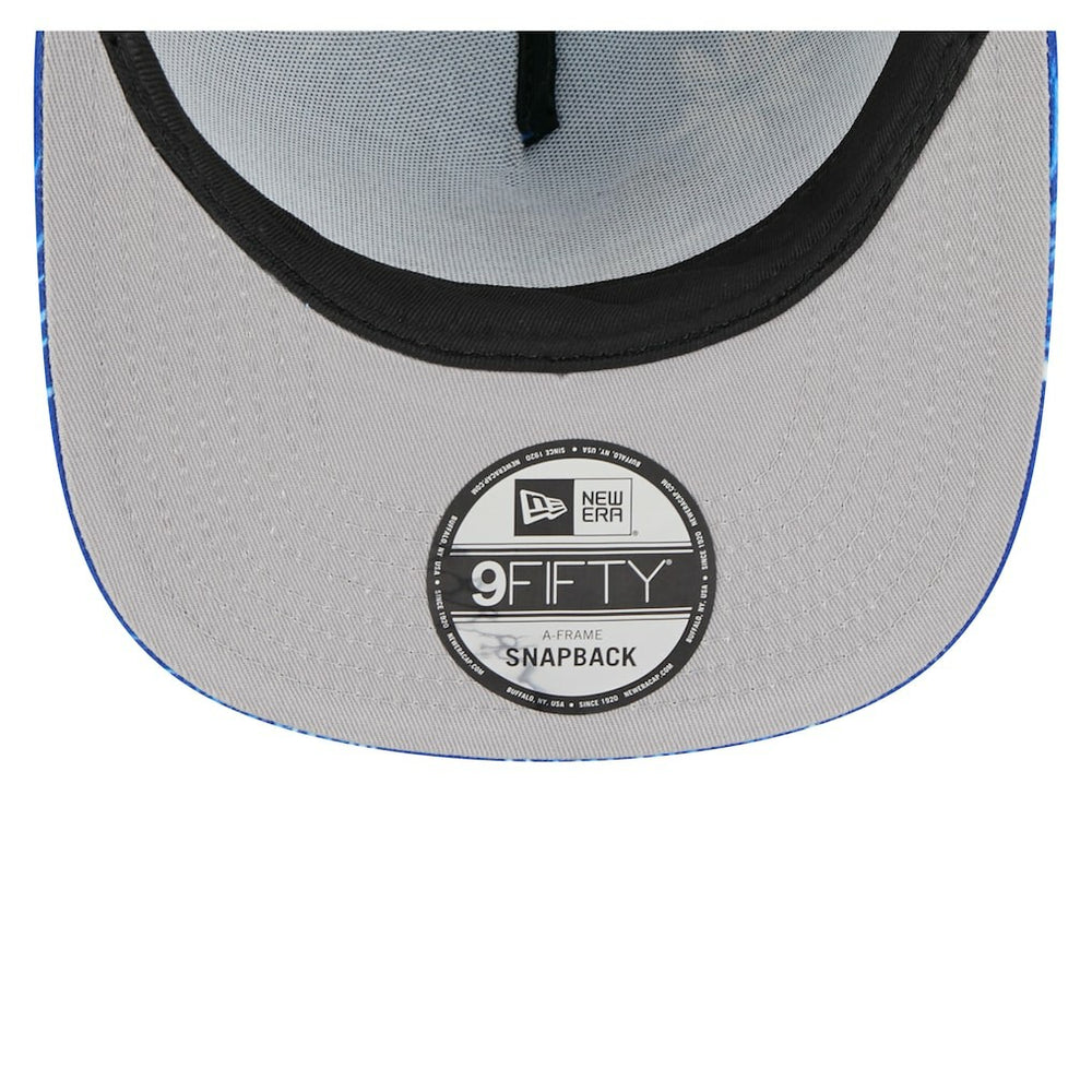 Buffalo Bills New Era Palm Print A-Frame 9FIFTY Snapback Hat - Royal Hats