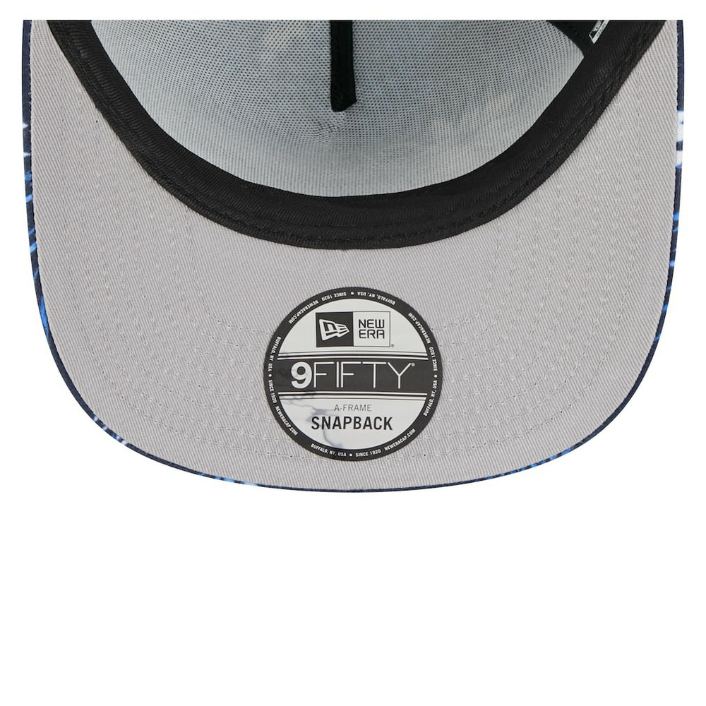 Chicago Bears New Era Palm Print A-Frame 9FIFTY Snapback Hat - Navy Hats