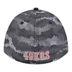 San Francisco 49ers New Era Camo A-Frame 39THIRTY Flex Hat - Black Hats
