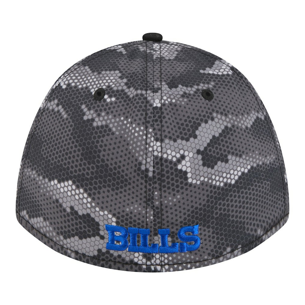 Buffalo Bills New Era Camo A-Frame 39THIRTY Flex Hat - Black Hats