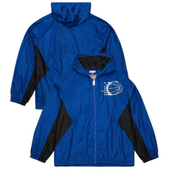 Orlando Magic Playmaker Full-Zip Hooded Windbreaker Jacket Blue - Mitchell & Ness