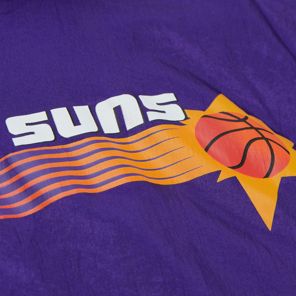 Phoenix Suns Playmaker Full-Zip Hooded Windbreaker Jacket Purple - Mitchell & Ness