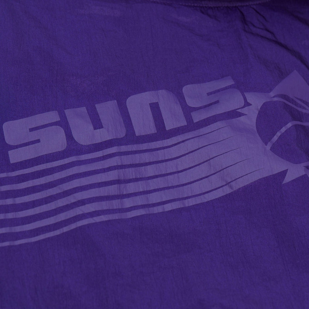 Phoenix Suns Playmaker Full-Zip Hooded Windbreaker Jacket Purple - Mitchell & Ness