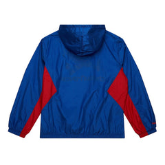 Denver Nuggets Playmaker Full-Zip Hooded Windbreaker Jacket Blue - Mitchell & Ness