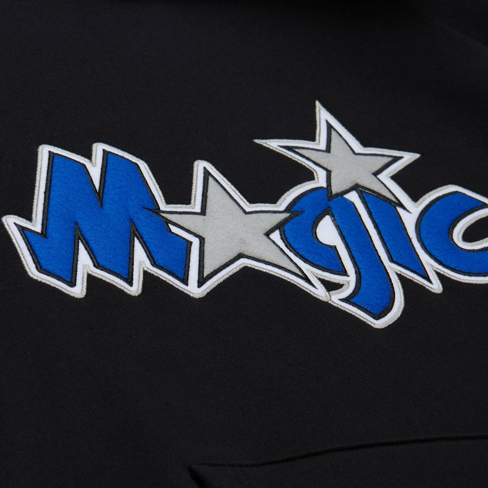 Orlando Magic Unisex Vintage Heavyweight Hoodie Black - Mitchell & Ness