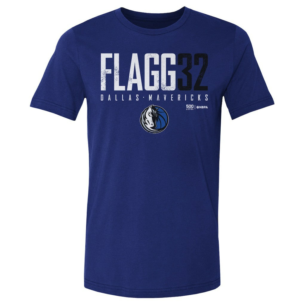 Cooper Flagg Dallas Mavericks 500 Level Elite T-Shirt Blue