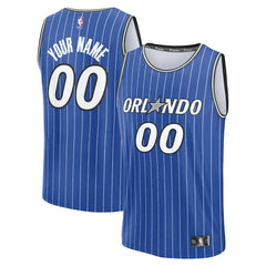 Orlando Magic Fast Break Replica Custom Jersey Icon Edition Blue - Fanatics
