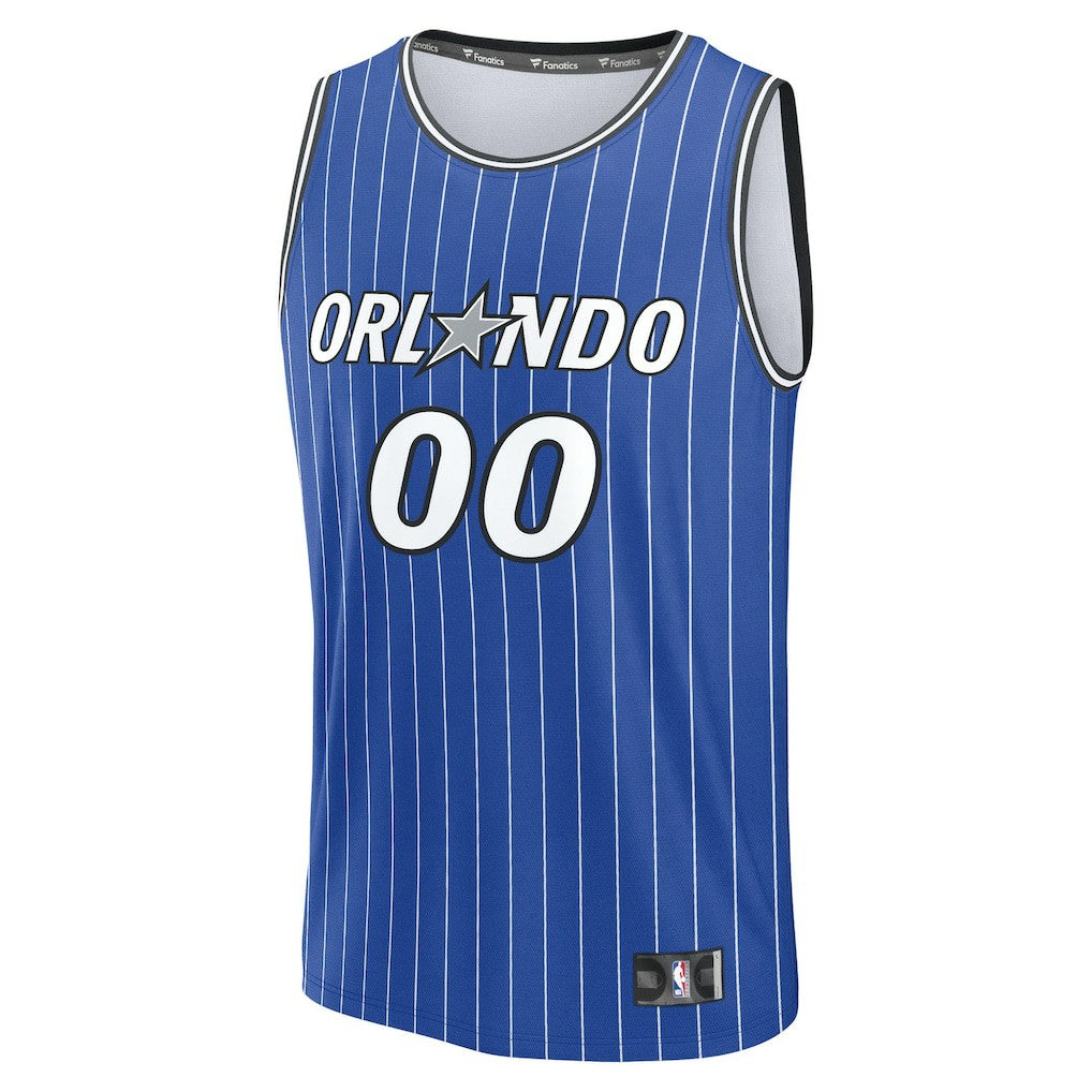 Orlando Magic Fast Break Replica Custom Jersey Icon Edition Blue - Fanatics