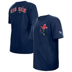 Boston Red Sox New Era Youth Stars & Cap T-Shirt - Navy T-shirts