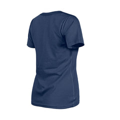 Houston Astros New Era Women's Little Miss 2 V-Neck T-Shirt - Navy T-shirts