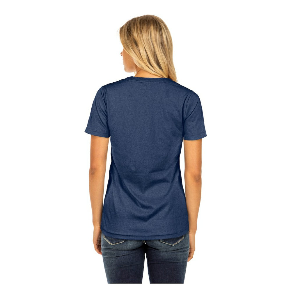 Houston Astros New Era Women's Little Miss 2 V-Neck T-Shirt - Navy T-shirts