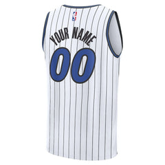 Orlando Magic Fast Break Replica Custom Jersey Association Edition White - Fanatics
