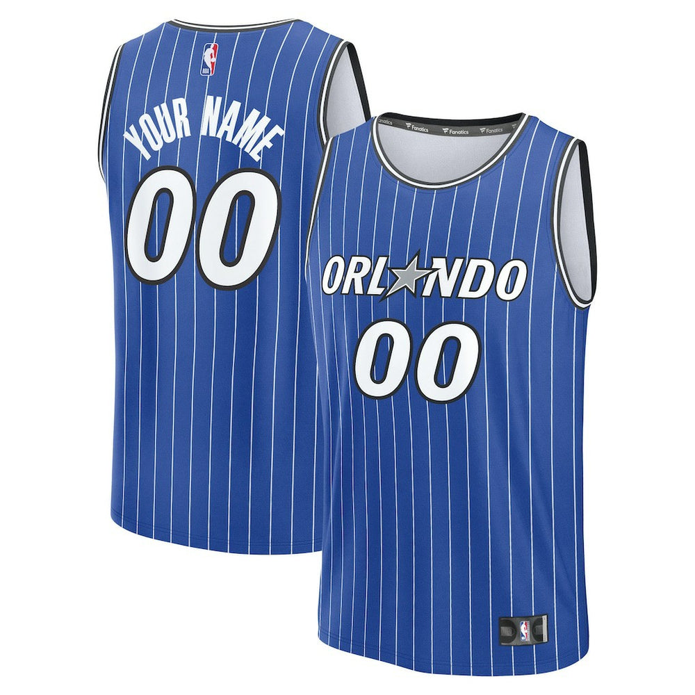 Orlando Magic Youth Fast Break Replica Custom Jersey Icon Edition Blue - Fanatics outlet