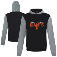 San Francisco Giants Levelwear Throwback Carve Ultimate Hoodie - Black Hoodies