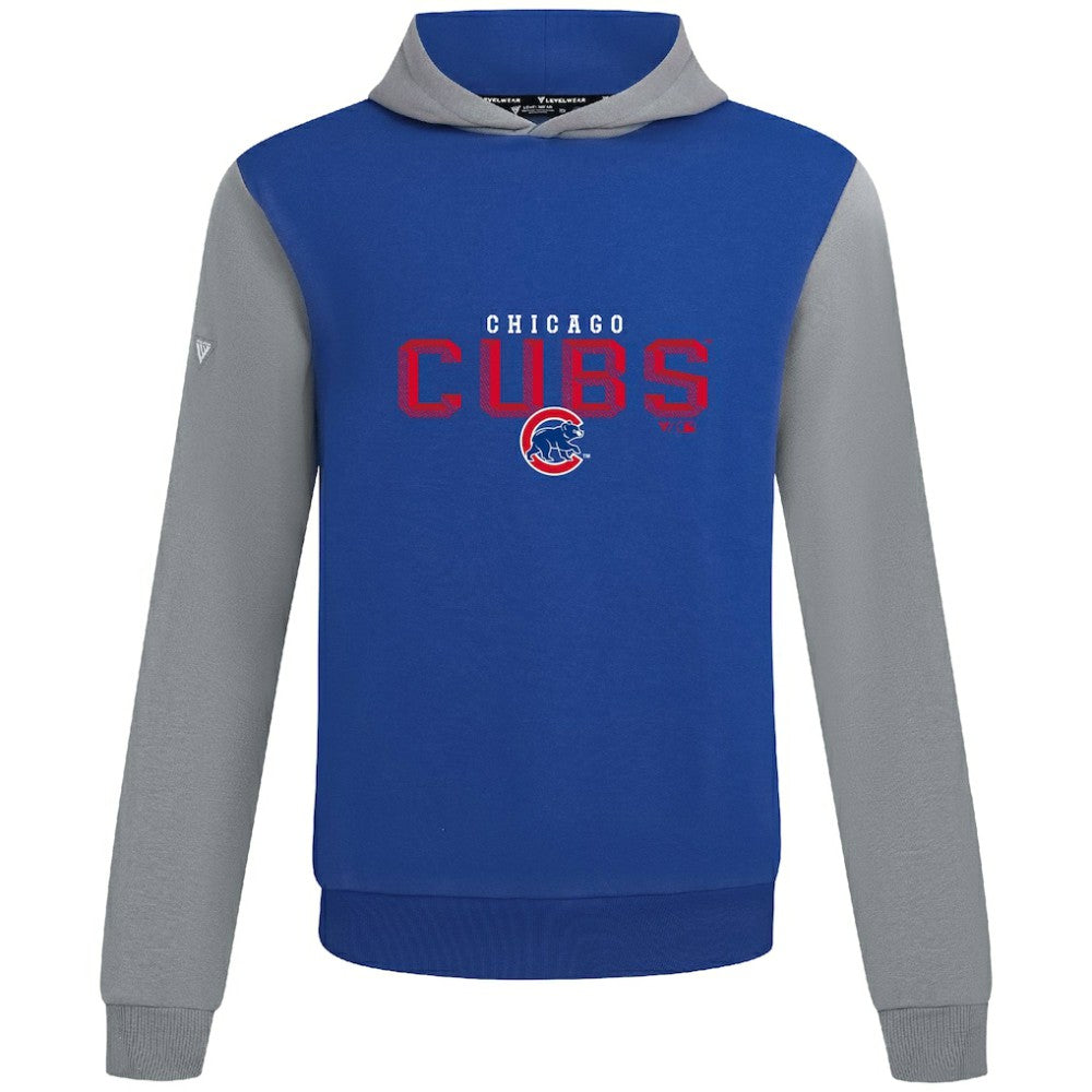 Chicago Cubs Levelwear Throwback Carve Ultimate Hoodie - Royal Hoodies