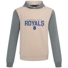 Kansas City Royals Levelwear Throwback Carve Ultimate Hoodie - Sand Hoodies