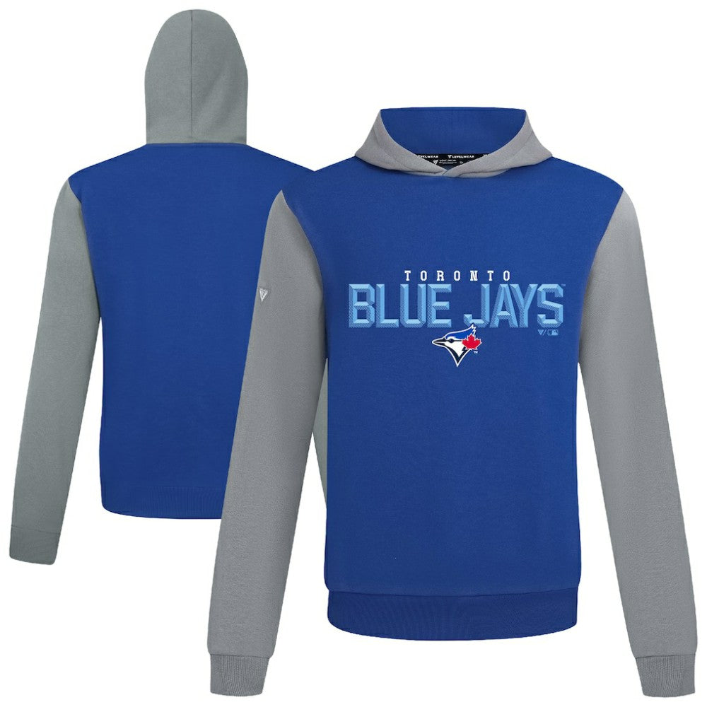 Toronto Blue Jays Levelwear Throwback Carve Ultimate Hoodie - Royal Hoodies
