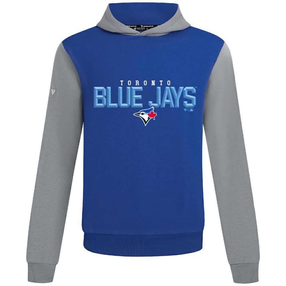 Toronto Blue Jays Levelwear Throwback Carve Ultimate Hoodie - Royal Hoodies