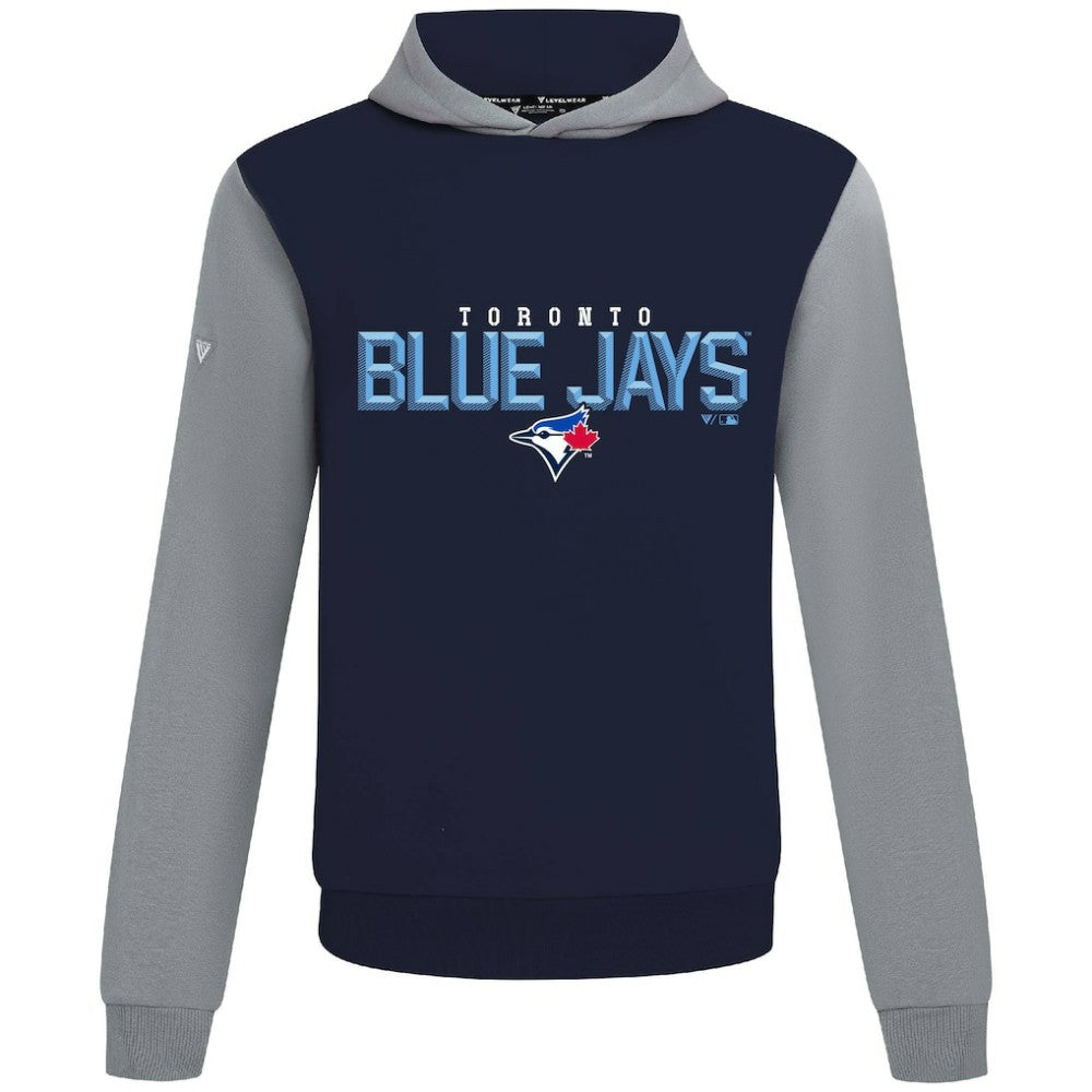 Toronto Blue Jays Levelwear Throwback Carve Ultimate Hoodie - Navy Hoodies