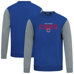 Chicago Cubs Levelwear Throwback Ultimate Carve Sweatshirt - Royal Sweatshirts