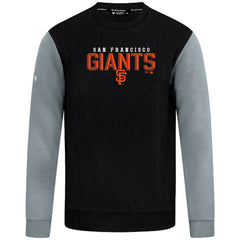 San Francisco Giants Levelwear Throwback Ultimate Carve Sweatshirt - Black Sweatshirts