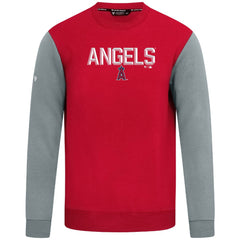 Los Angeles Angels Levelwear Throwback Ultimate Carve Sweatshirt - Red Sweatshirts