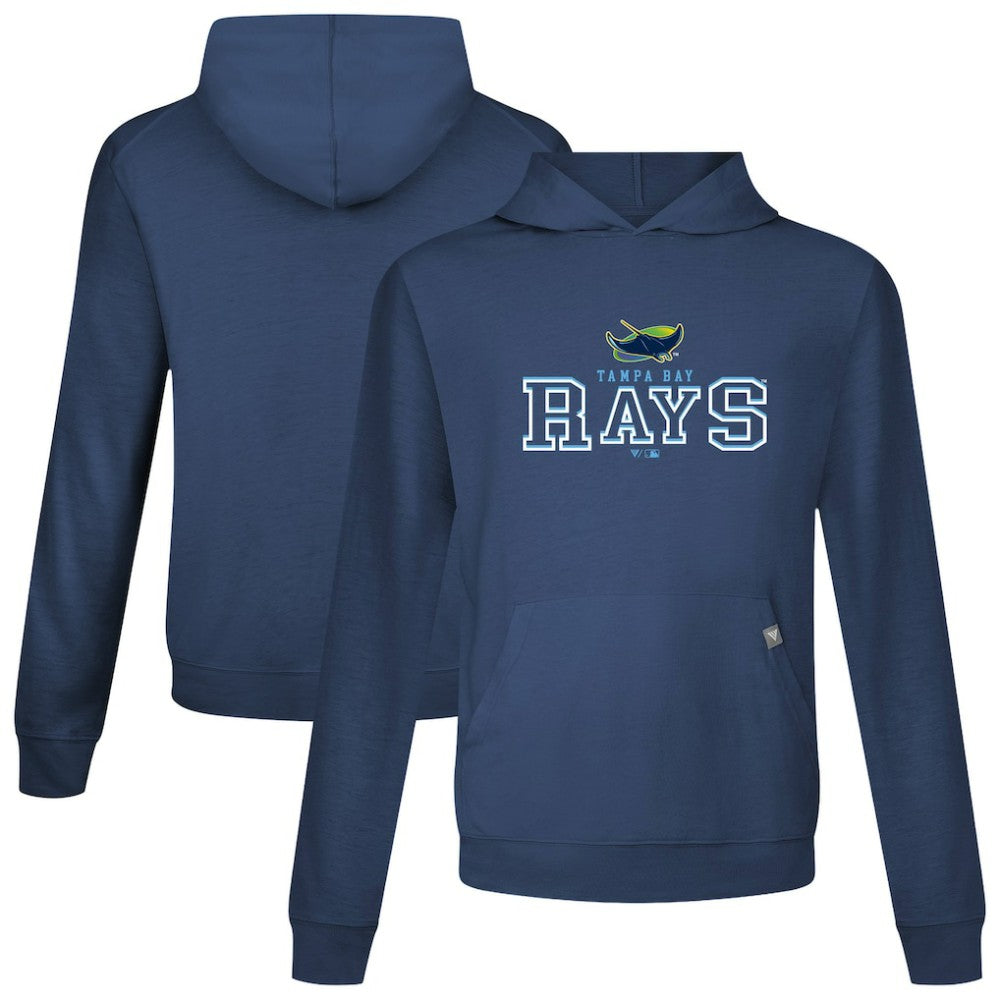 Tampa Bay Rays Levelwear Relay Journey Pullover Hoodie - Navy Hoodies