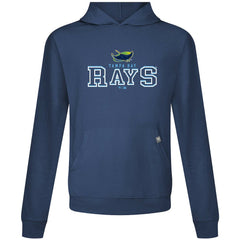 Tampa Bay Rays Levelwear Relay Journey Pullover Hoodie - Navy Hoodies