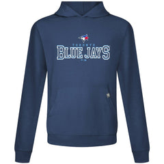 Toronto Blue Jays Levelwear Relay Journey Pullover Hoodie - Navy Hoodies