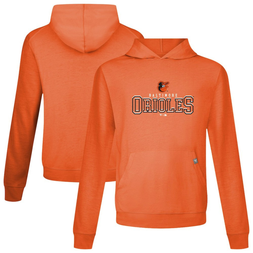 Baltimore Orioles Levelwear Relay Journey Pullover Hoodie - Orange Hoodies