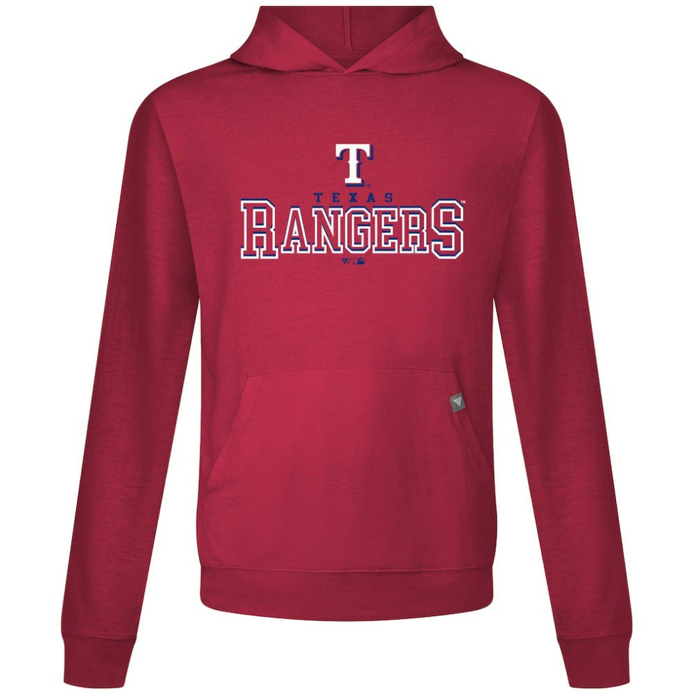 Texas Rangers Levelwear Relay Journey Pullover Hoodie - Red Hoodies